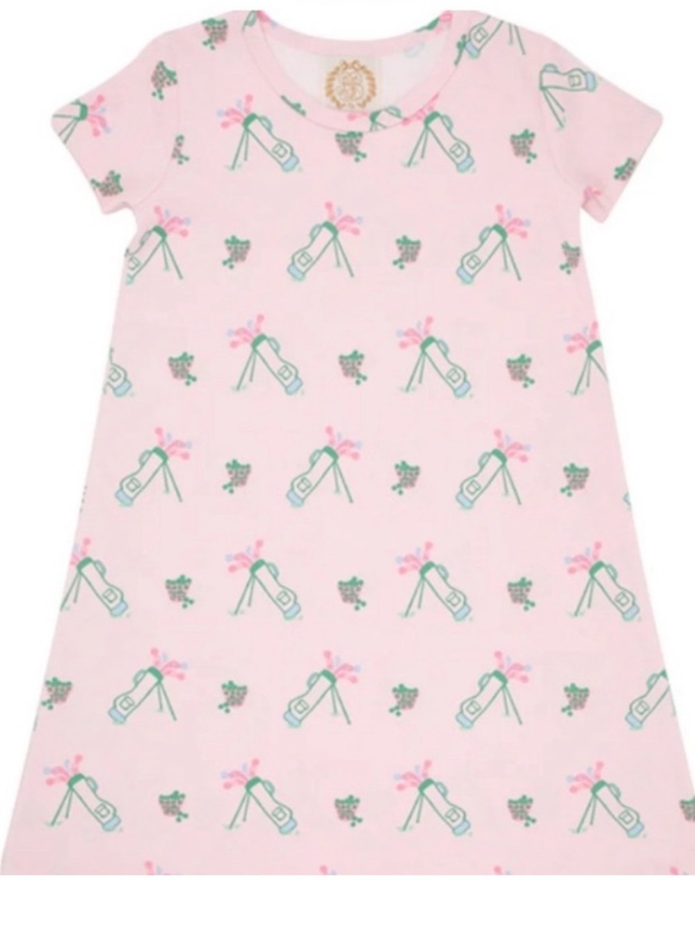 TBBC Beaufort Bonnet Pink Golf Dress 2T
